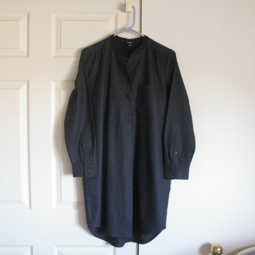 Madewell 1937 Grey Light Flannel Like Dress